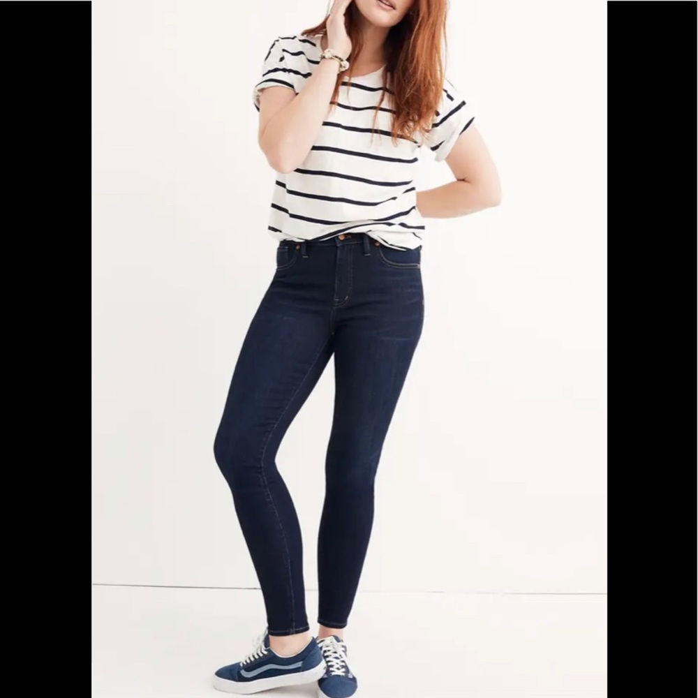 NWT Madewell 9-Inch High Rise Skinny Jeans 24